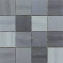 Striped Ceramic Mosaic Tile