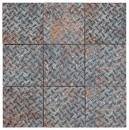 Ceramic Relief Pattern 4"x4" Mosaic Tile
