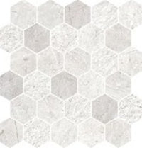 Pietra d'Orvieto Esagona Mosaic Marble Look Tile