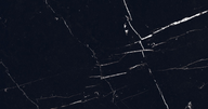 Black Marquina Marble Look Tile
