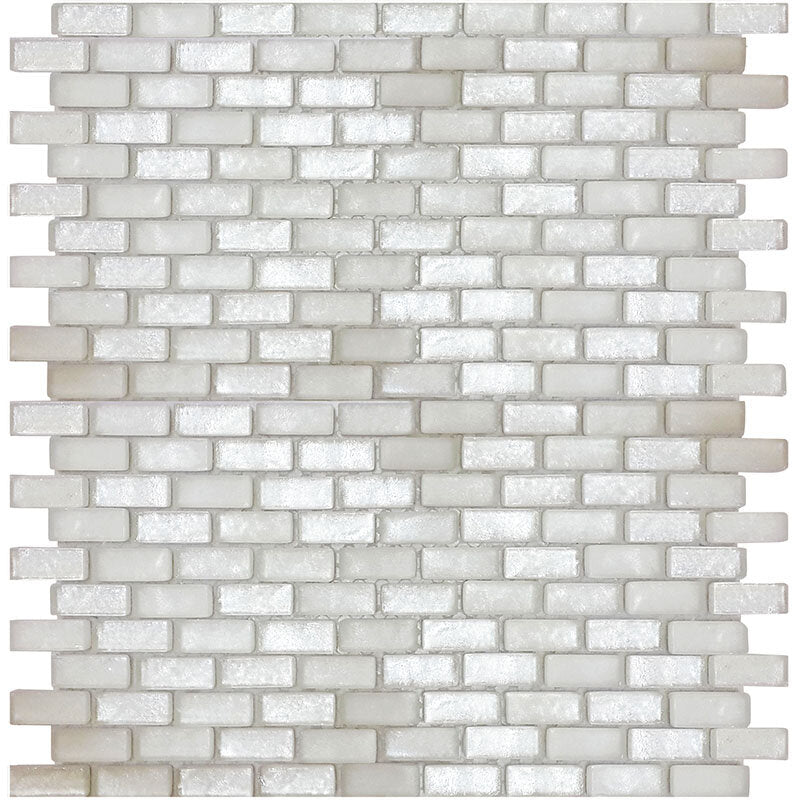 Alaska Glacier Brick Mosaic Tile