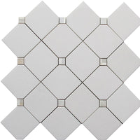 Alaska Pearl Square Mosaic Tile