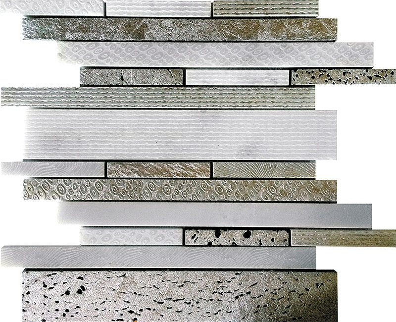 Artistic Bastoni 1 Mosaic Tile