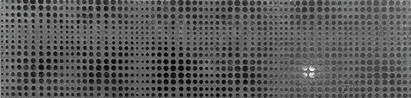 Artistic Etched Dots Mosaic Tile