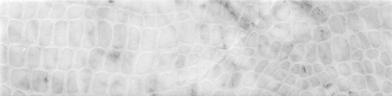 Artistic Etched Alligator Mosaic Tile