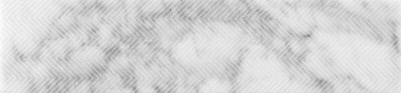 Artistic Etched Chevron Mosaic Tile