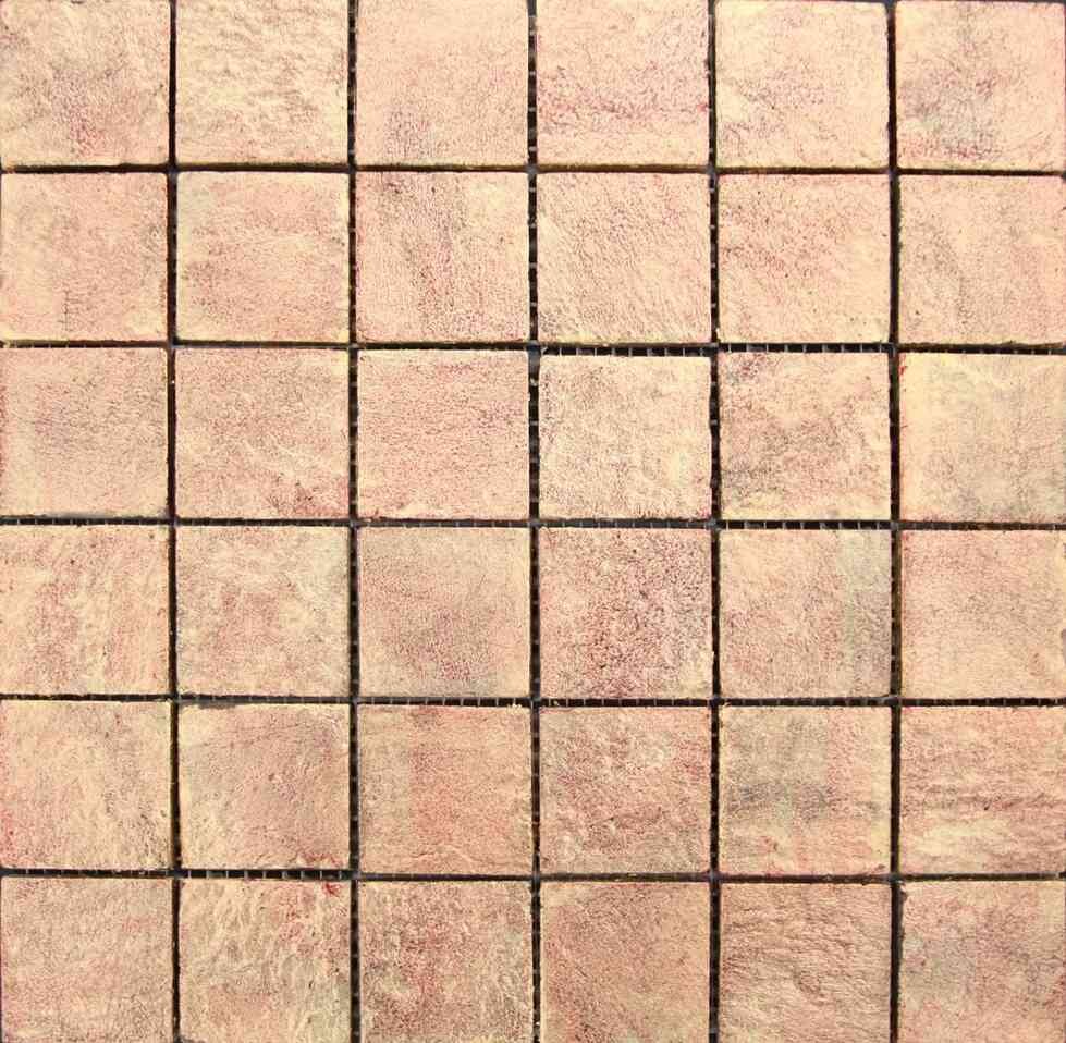 Artistic Fire Dance 3 Mosaic Tile