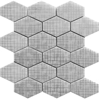 Artistic Hex 3 - Hexagon Mosaic Tile