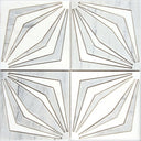 Artistic Otannato White Mosaic Tile