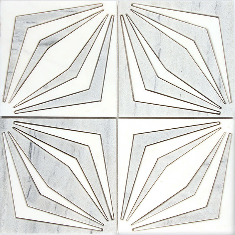 Artistic Otannato White Mosaic Tile