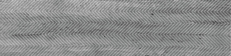Artistic Etched Chevron Mosaic Tile
