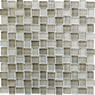 Bali Batik Glass Mosaic Tile