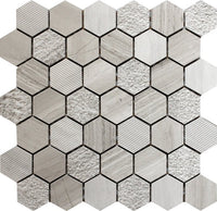 Bali Indi - Hexagon Mosaic Tile