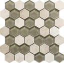 Bali Mantra - Hexagon Mosaic Tile