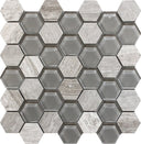 Bali Mantra - Hexagon Mosaic Tile