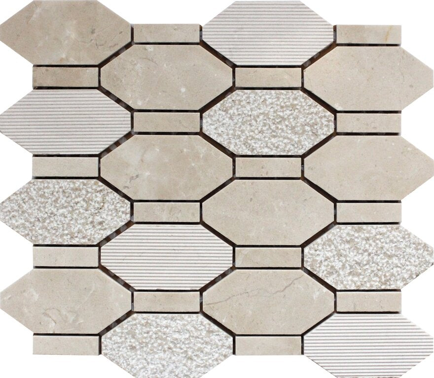 Bali Pacific Rim - Hexagon Mosaic Tile