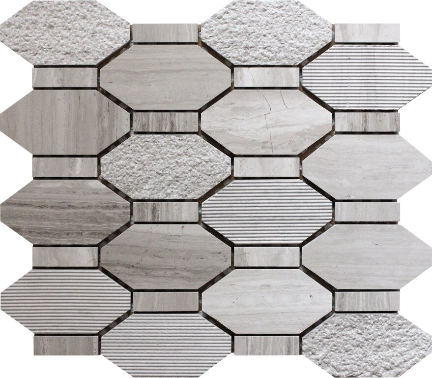 Bali Pacific Rim - Hexagon Mosaic Tile