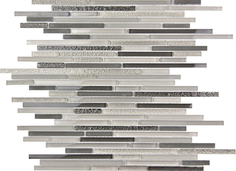 Cascades Gray Mist Mosaic Tile