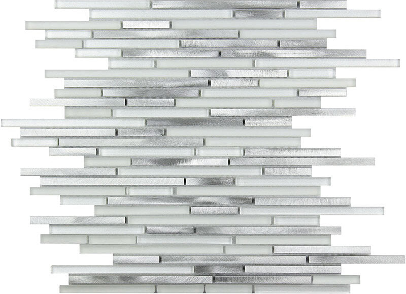Cascades Stainless Mosaic Tile