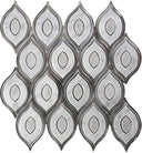 Waterjet Peacock White