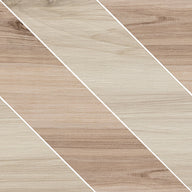 Koru Line Decor Wood Look Porcelain Tile