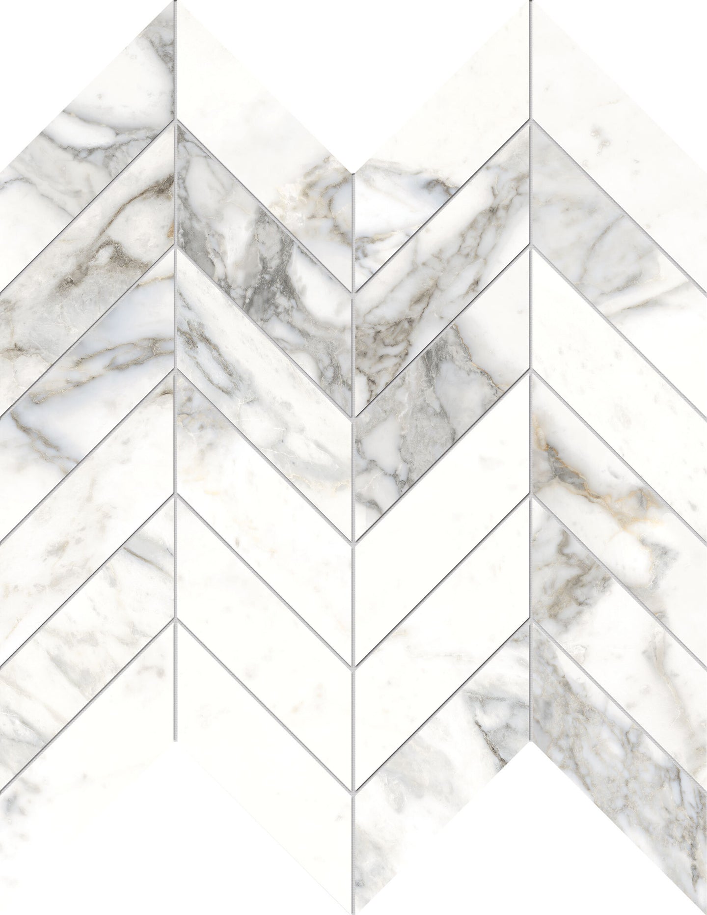 Symphony Chevron Mosaic Tile