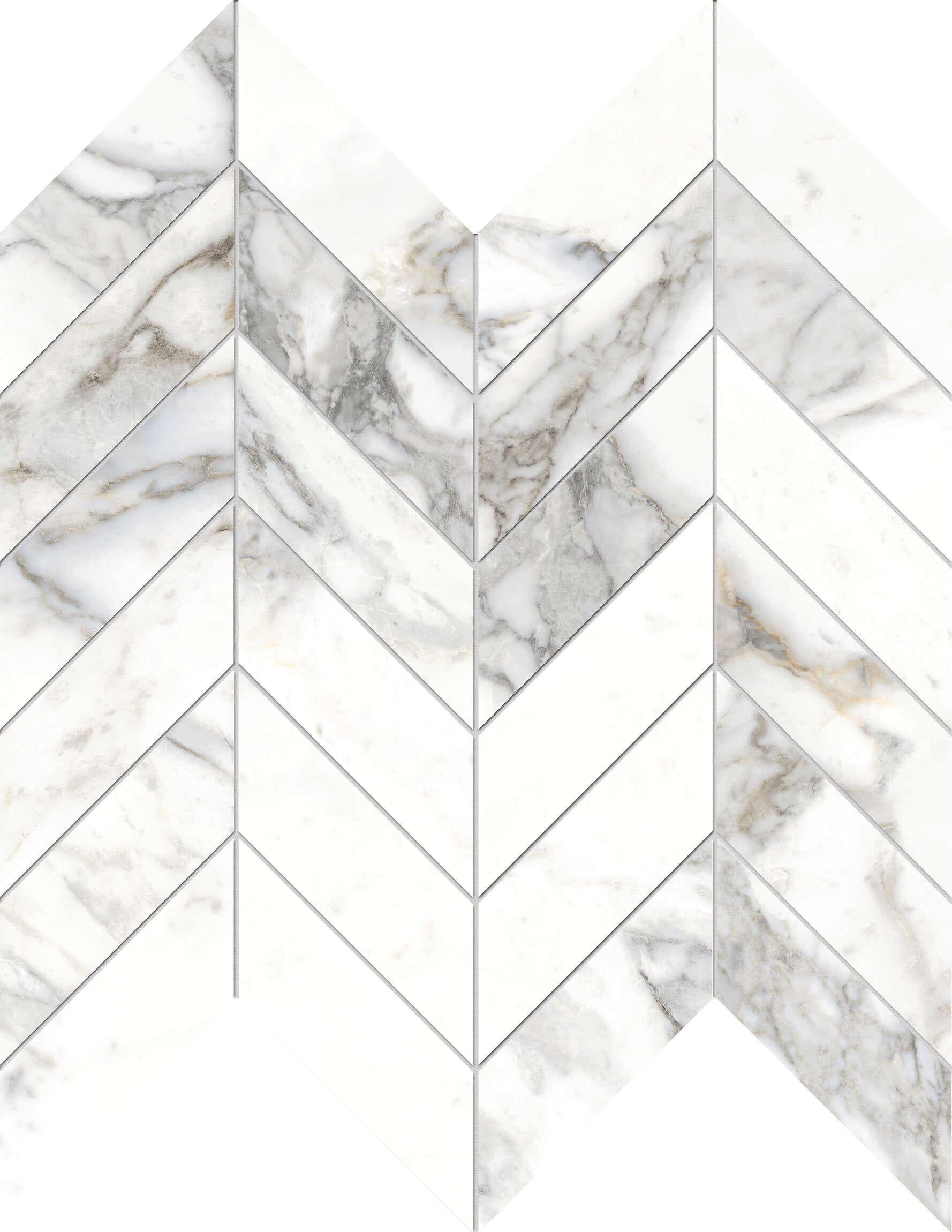 Symphony Chevron Mosaic Tile