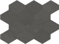 Brazilian Slate (Porcelain Tile) 3" Hexagonal tile