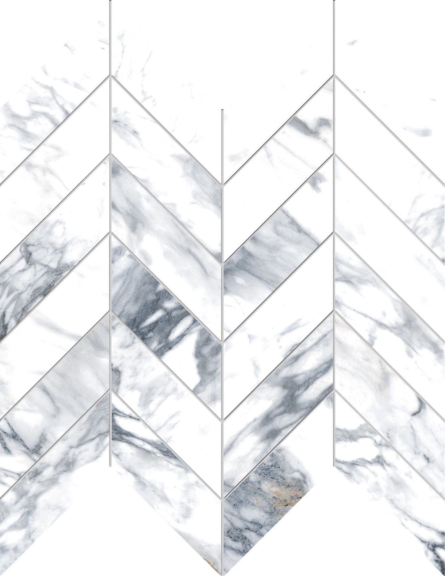 Symphony Chevron Mosaic Tile