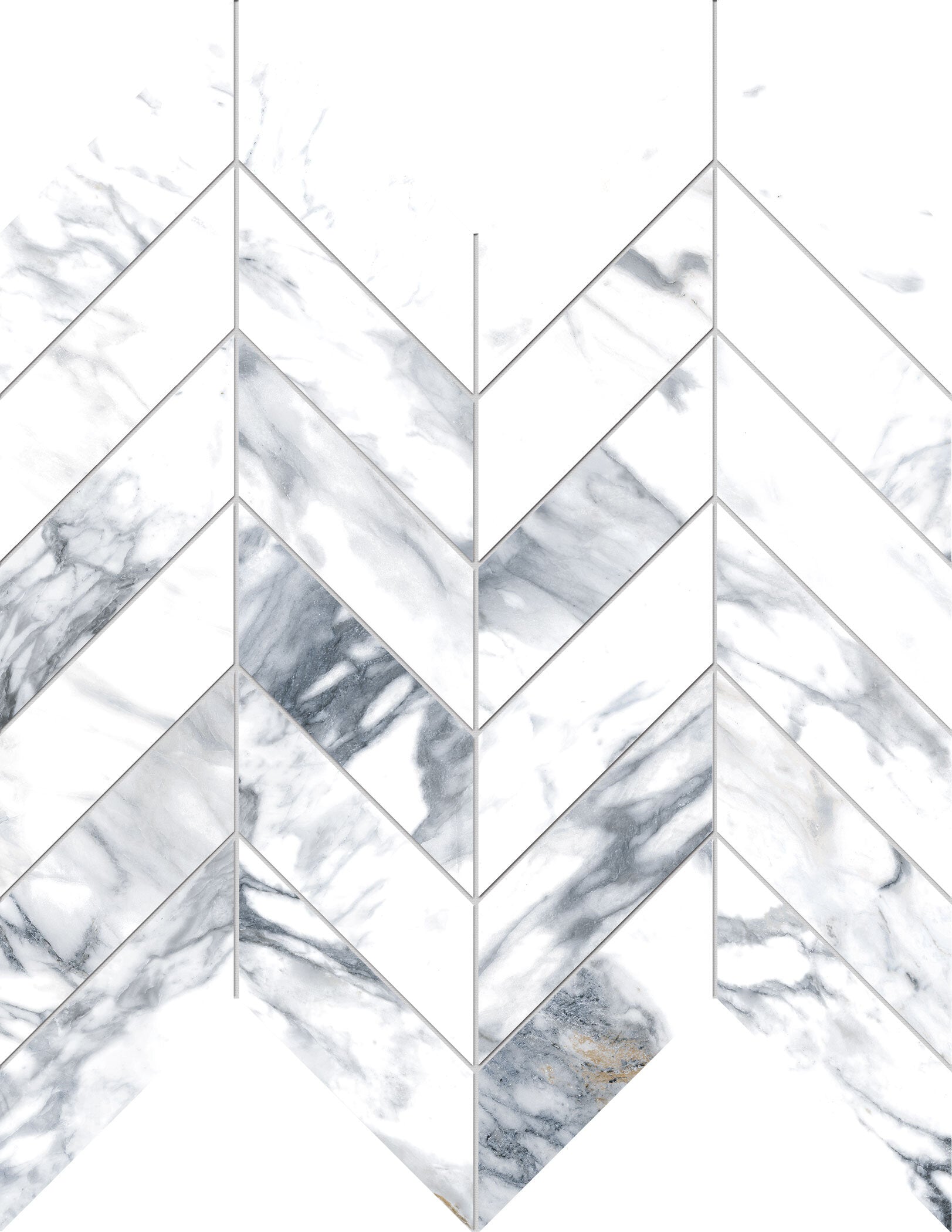 Symphony Chevron Mosaic Tile