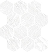 Marbles Hexagon Mosaic Tile "Polished"