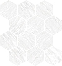 Marbles Hexagon Mosaic Tile "Polished"