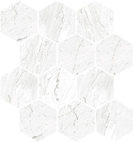 Marbles Hexagon Mosaic Tile "Polished"