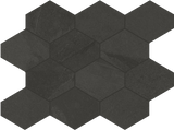 Brazilian Slate (Porcelain Tile) 3" Hexagonal tile