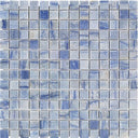 Blue Macauba Mosaic Marble Look Tile