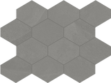 Brazilian Slate (Porcelain Tile) 3" Hexagonal tile