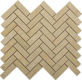 Crema Marfil Tile Herringbone