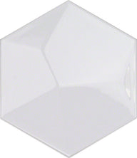 Hexagono Tile Piramidal Brillo