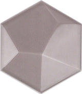 Hexagono Tile Piramidal Brillo