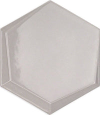 Hexagono Tile Cuna Brillo