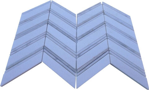 Chevron Weave Stone Tile