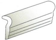 New Yorker Tile Chair Rail