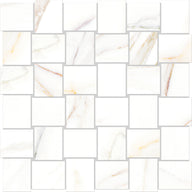 Cava Intreccio Mosaic Marble Look Tile