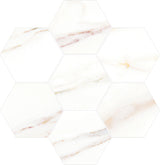 Cava Esagona Mosaic Marble Look Tile