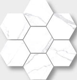 Statuario Marble Look Tile Hex