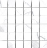 Statuario Marble Look Tile Mosaic