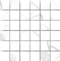 Statuario Marble Look Tile Mosaic