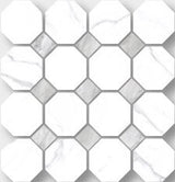 Statuario Marble Look Tile Ottagona