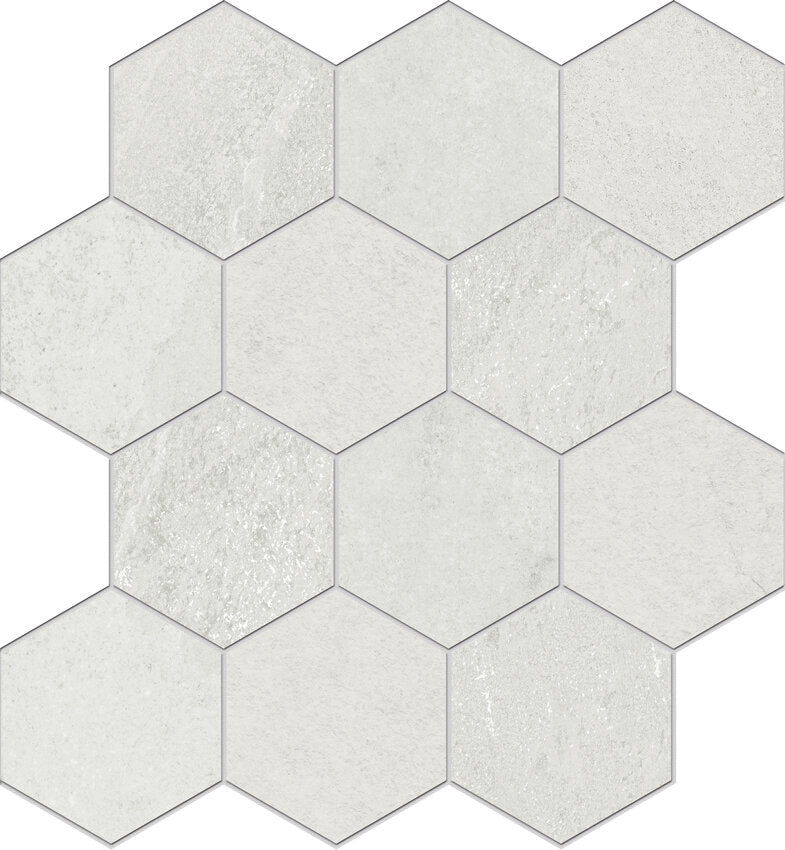 Nuances Hexagon Mosaic Tile