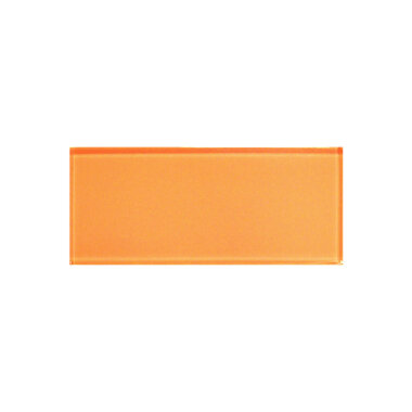 Color Appeal Tile 3" x 6" - Orange Peel
